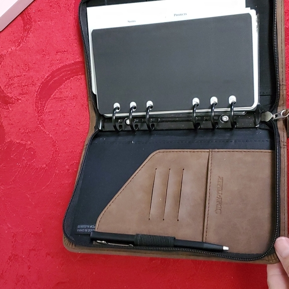 Leather Project Binder and Expanding file. - Picture 2 of 11